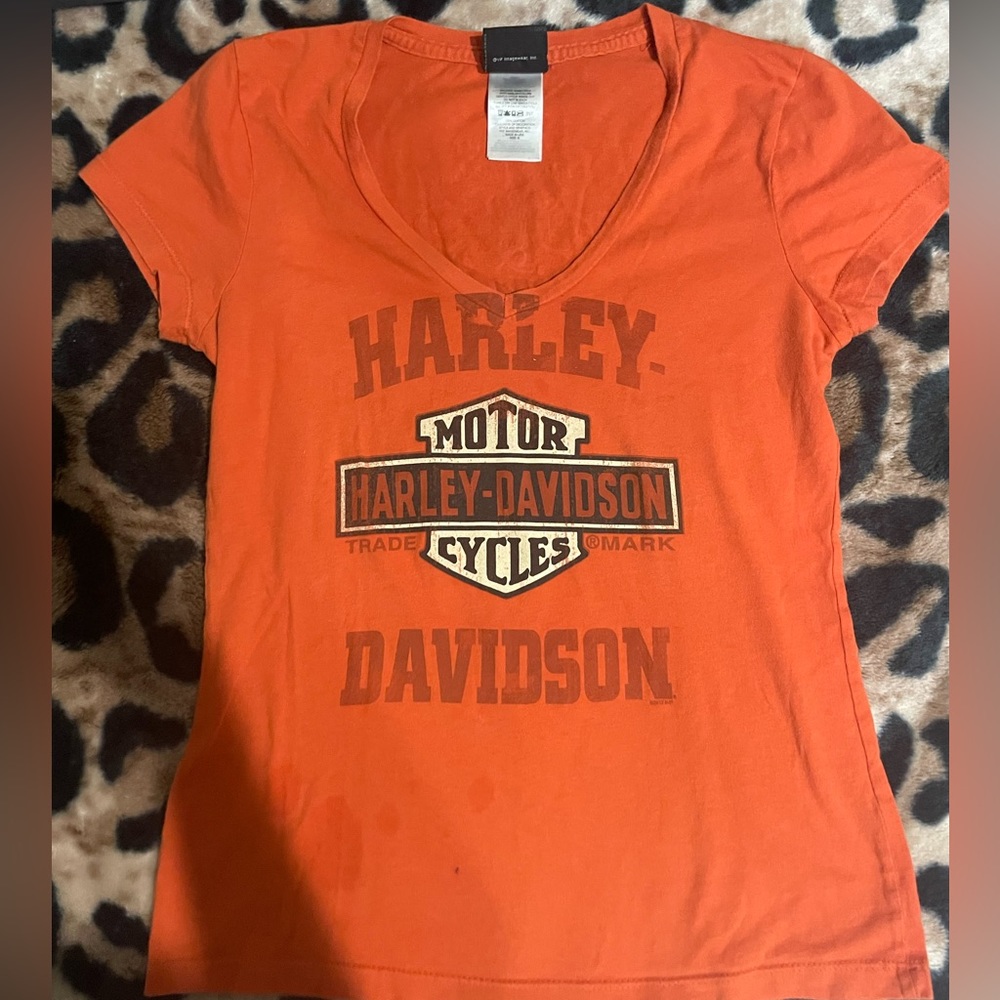 Harley Davidson vintage small woman t shirt